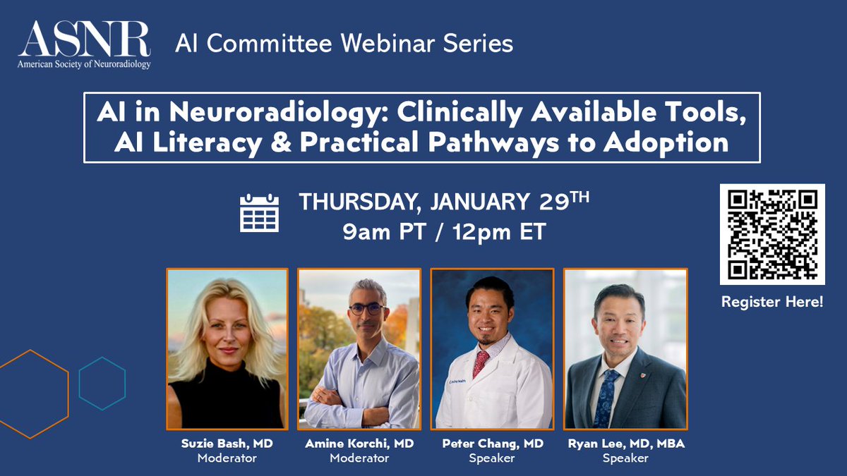 The American Society of Neuroradiology tweet media