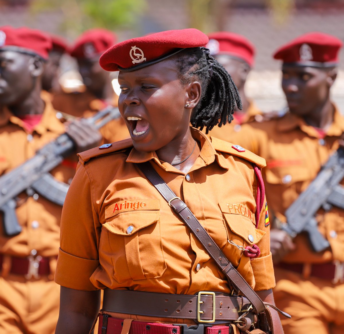 UgandaPrisons's tweet photo. Precision, discipline and commitment! ๐ฎโโ๏ธโจ
Prisons Officers at Kololo Ceremonial Grounds, perfecting every step for the 2026 NRM/A Liberation Day parade.
We are getting ready to represent the nation with honor and pride on Monday
#UgandaPrisons #UPSPride #NRMLiberation2026. https://t.co/CNpas6T41f