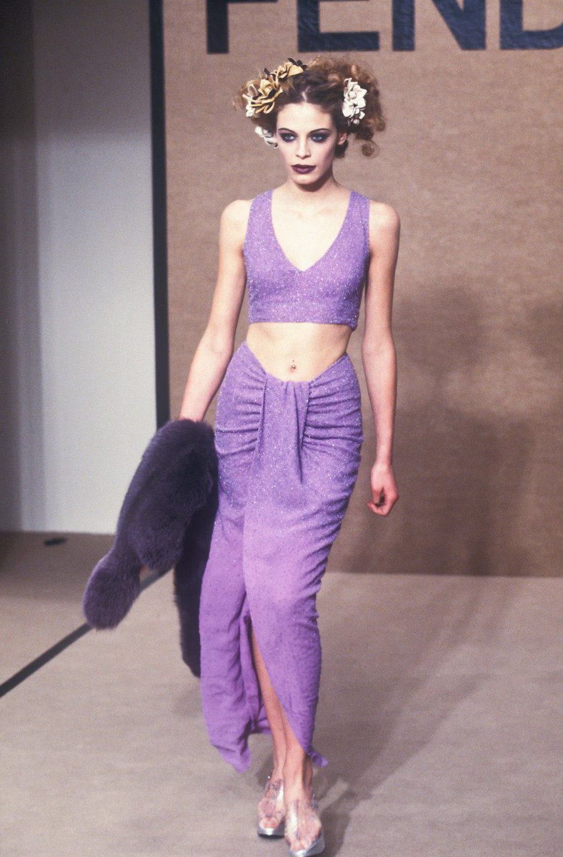 ChrryMartinis's tweet image. Fendi spring/summer 1997