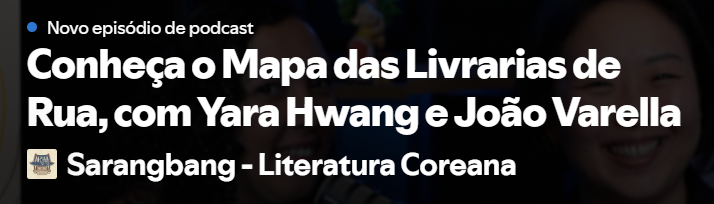 Participei deste podcast para falar do Mapa das Livrarias de Rua 
open.spotify.com/episode/0LYjIZ…