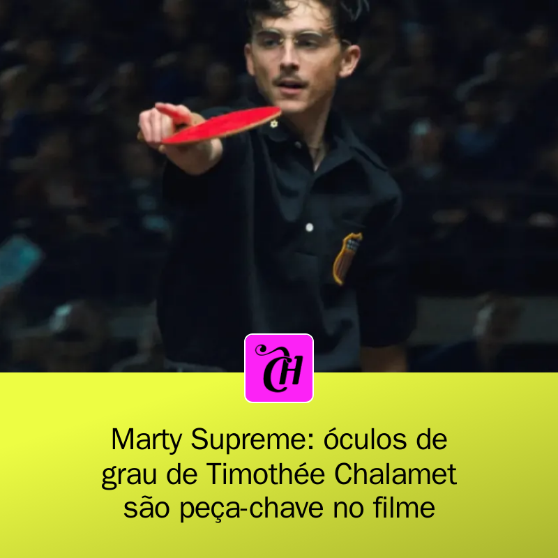 CAPRICHO's tweet image. 🎬 Em 'Marty Supreme', os óculos de grau de Timothée Chalamet são mais que um acessório: são parte da sua história! 😮 Conheça essa peça chave! #MartySupreme #TimothéeChalamet #Cinema 

mrf.lu/L3Cg