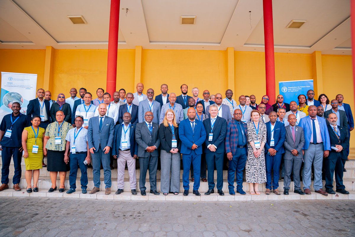 The 13th Session of the South West Indian Ocean Fisheries Commission #SWIOFC opens today in 🇰🇲, bringing together member nations and partners to strengthen regional cooperation for sustainable fisheries”. <a href="/FAO/">Food and Agriculture Organization</a>, <a href="/faosfsafrica/">FAO Subregional Office for Southern Africa</a>, <a href="/FAOMadagascar/">FAO in Madagascar, Comoros, Mauritius & Seychelles</a>.