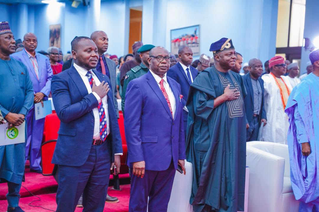 APCNewMedia's tweet photo. APC National Chairman, Prof. Nentawe Yilwatda, Attends 23rd Daily Trust Dialogue in Abuja

The National Chairman of the All Progressives Congress (APC), Professor Nentawe Yilwatda Goshwe, was among the distinguished participants at the 23rd edition of the Daily Trust Dialogue, held on Thursday at the NAF Conference Centre, Abuja.

This year’s Dialogue, themed “Nigeria’s Fourth Republic: What Is Working and What Is Not,” brought together key stakeholders, policymakers, scholars, and civic leaders to reflect on Nigeria’s democratic journey since the return to civilian rule in 1999, and to examine the nation’s governance challenges, achievements, and future prospects.

Professor Yilwatda’s presence underscored the APC’s commitment to constructive national engagement on democracy, governance, and institutional reform. As National Chairman of the ruling party, his participation highlighted the importance the APC places on inclusive dialogue, reflective leadership, and the continuous strengthening of national unity, party cohesion, and democratic institutions, in alignment with the administration’s Renewed Hope Agenda.

Organised by Daily Trust, one of Nigeria’s leading media organisations, the annual Dialogue remains a respected platform for robust debate and policy-oriented conversations on issues shaping the country’s political and socio-economic landscape.