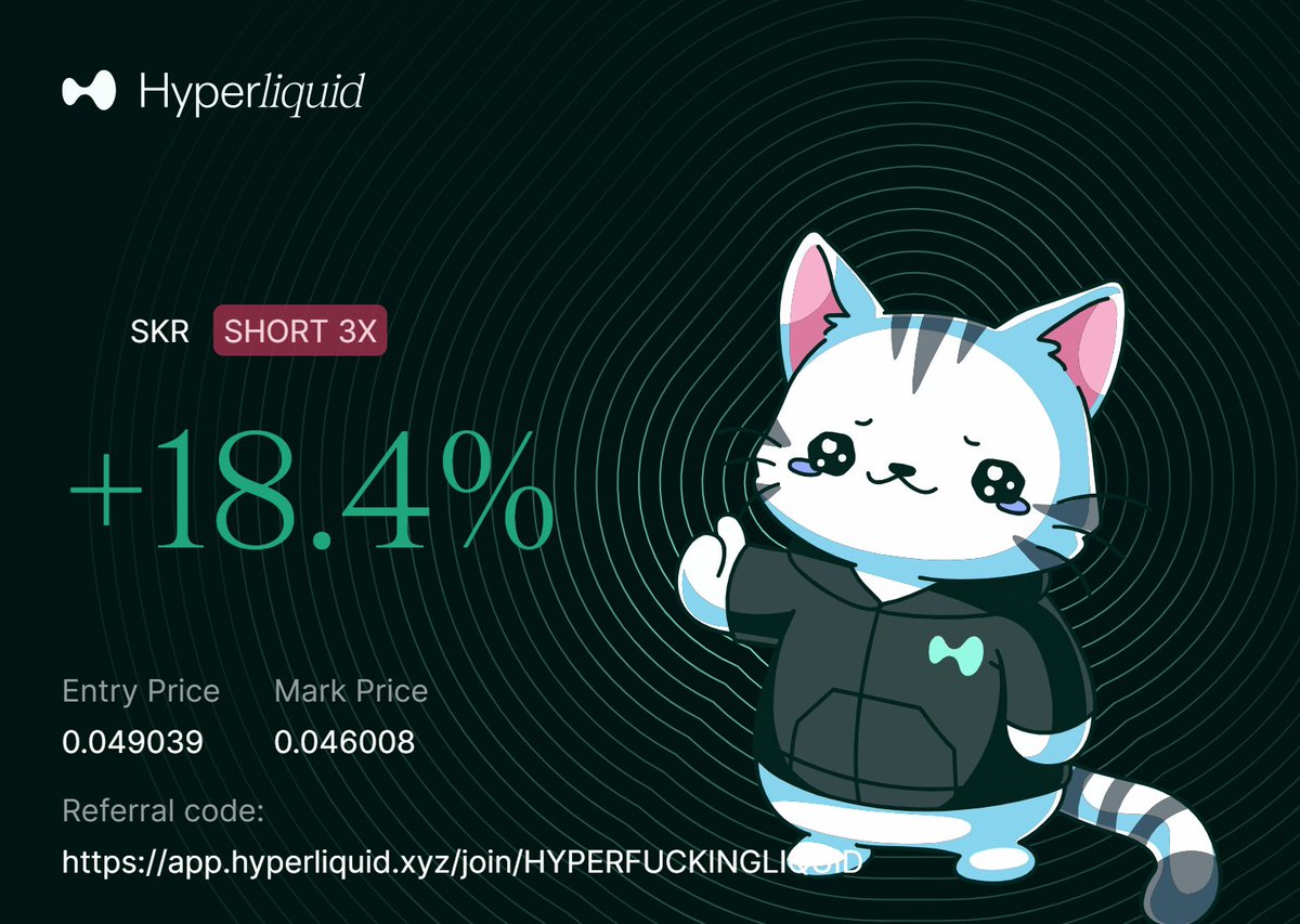 R/R Ratio (Hyperliquid Arc) tweet media