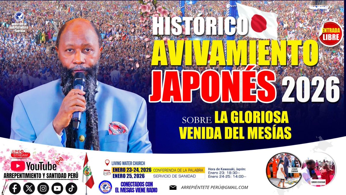 LourdesOlimpia's tweet image. 📌Llego la instrucción muy seria mensaje de Ia Eternidad para entrar al Reino de Dios para la nación JAPONÉS 
#JesusRevivalToJapan