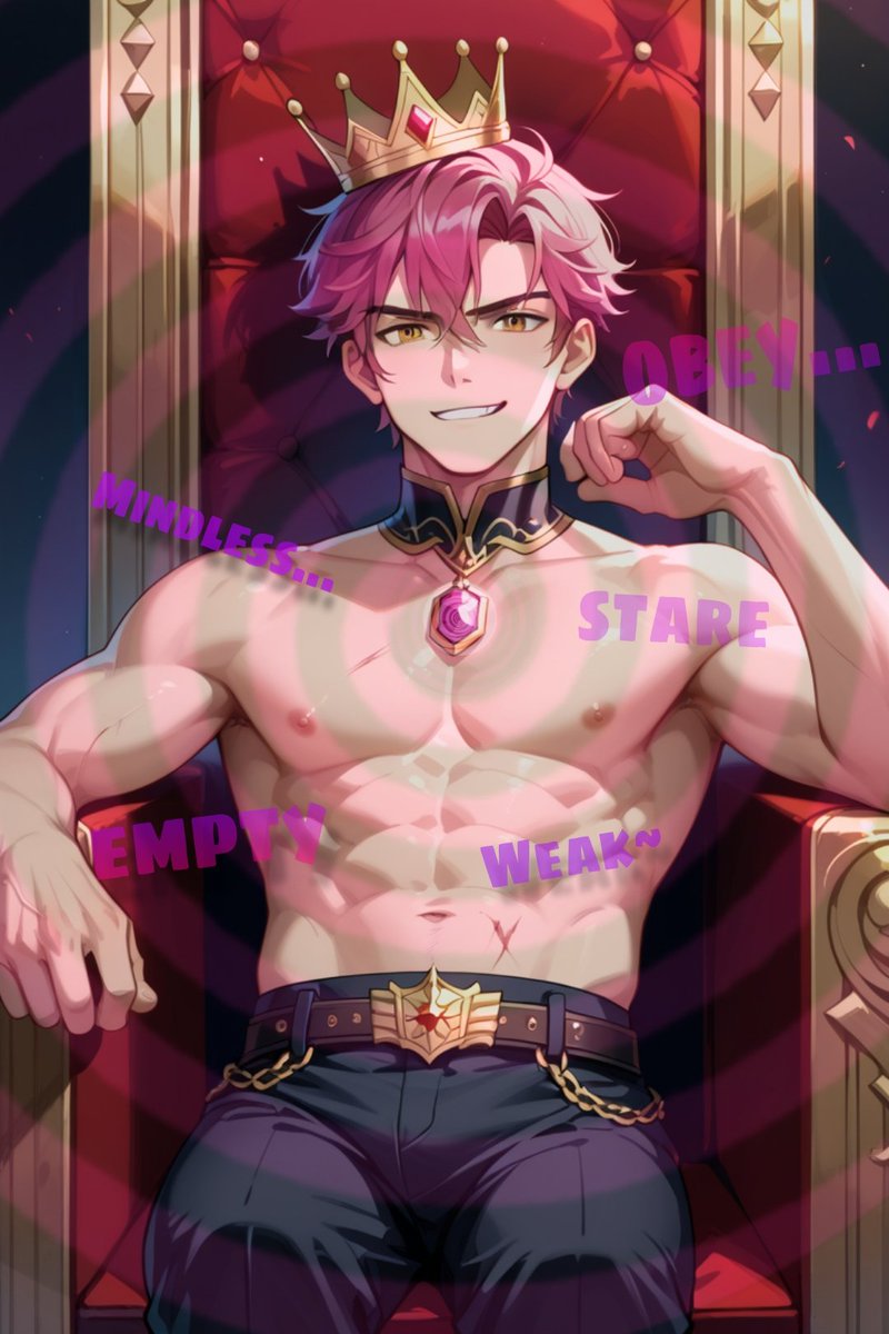 LordAtheran's tweet photo. You just lost a boss fight and now you're a mindless pet���❤️ 

Entertain me😏.That's your purpose now~

#AIart #hypnosis #gamedom #brainwashed https://t.co/4FWXLsEtBo