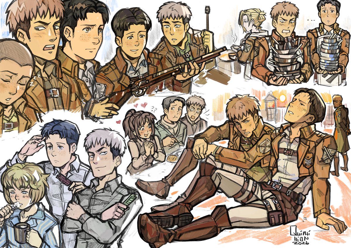 #aot #snk one day with Jean Marco