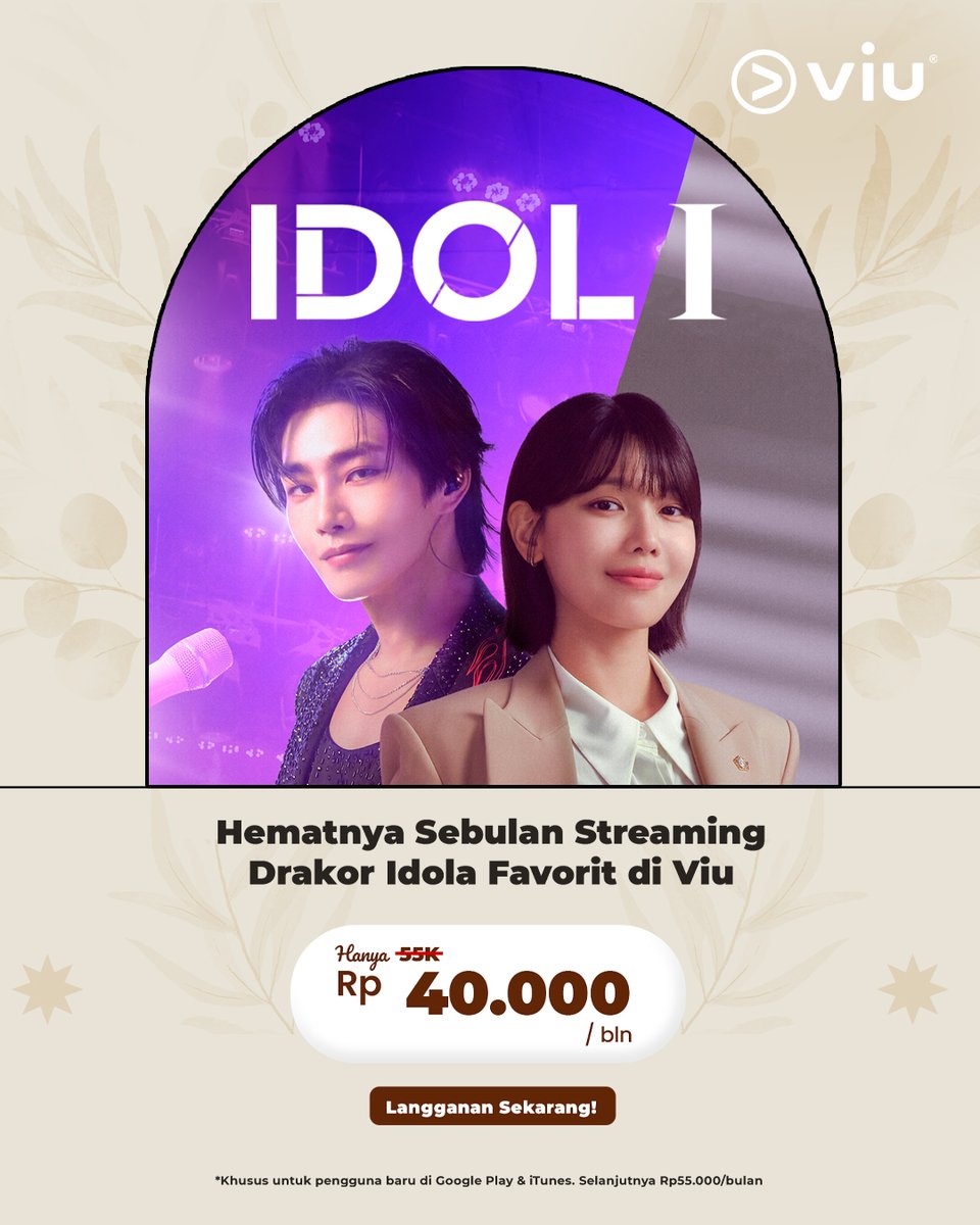 Viu_ID's tweet photo. Serunya streaming drakor terbaru #Sooyoung #SNSD, #KimJaeYoung, dan idola favoritmu lainnya di Viu dengan promo spesial πβ¨
Yuk, beli sekarang juga! Klik: https://t.co/ewyJ4ExLrV
#Viu #ViuPromo https://t.co/3UQAwJur9r