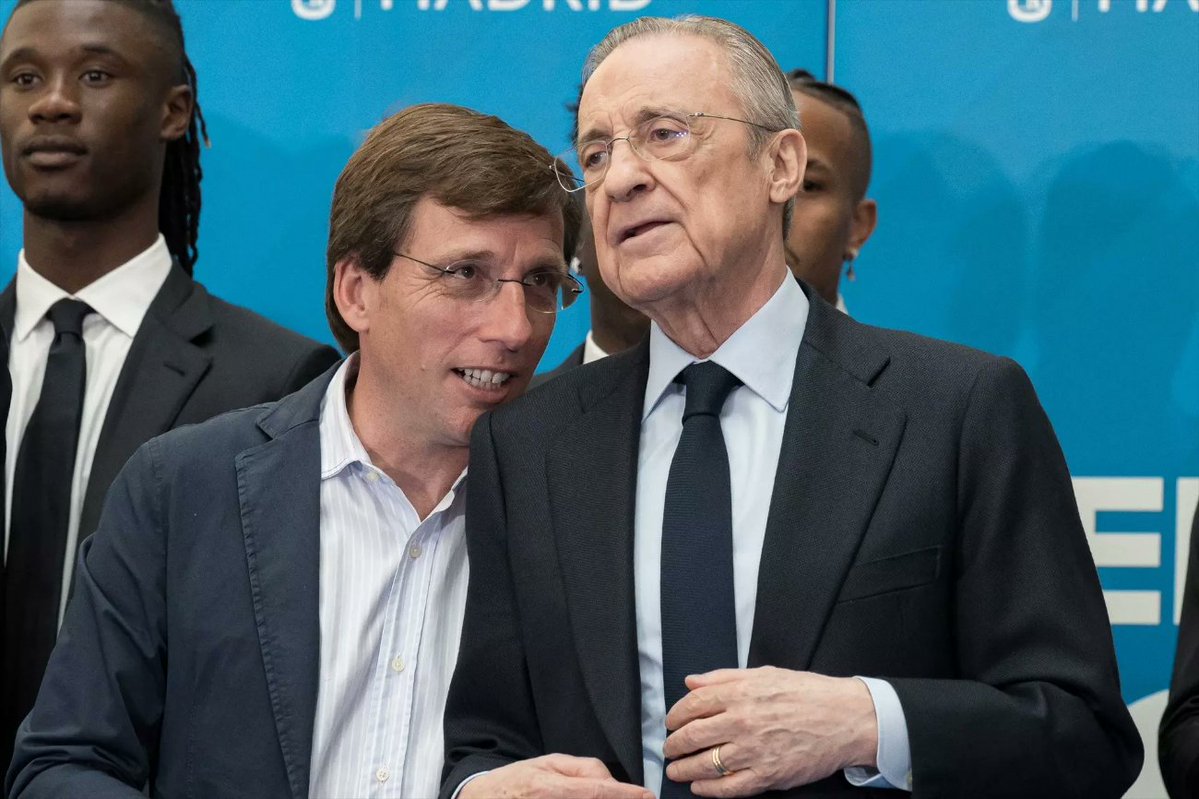 FonsiLoaiza's tweet image. El Real Madrid de Florentino Pérez montó una empresa para explotar y sacar tajada con conciertos ilegales en el nuevo estadio sin insonorizar con concesiones de Almeida. Hoy, el  Real Madrid ha sido llevado a juicio y se sentará en el banquillo por delito medioambiental.