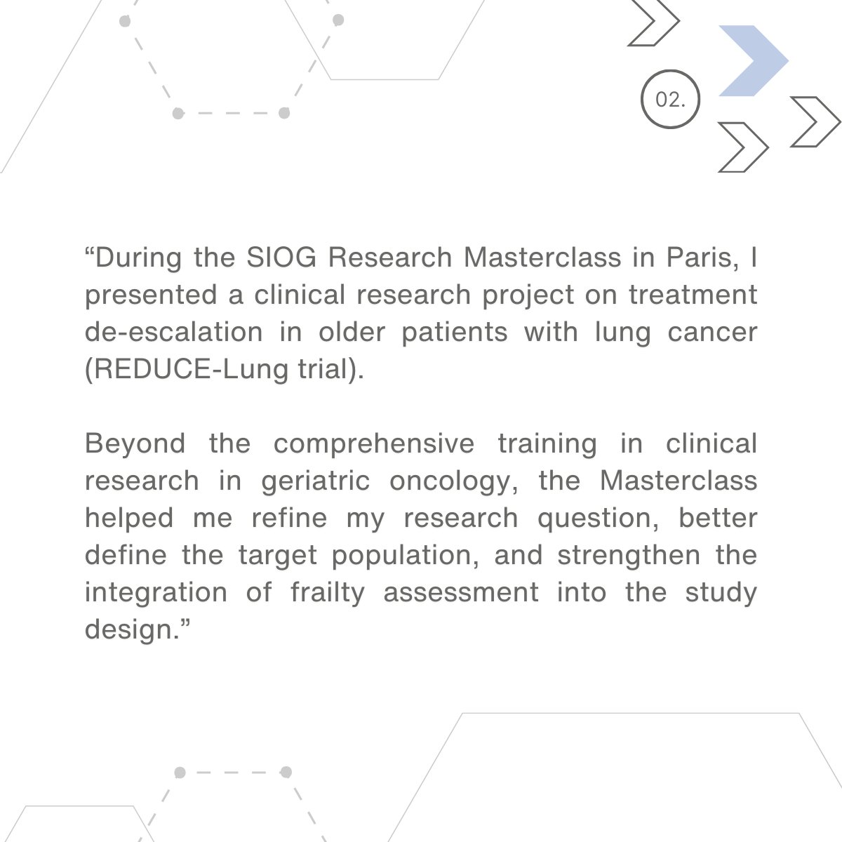 International Society of Geriatric Oncology (SIOG) tweet media