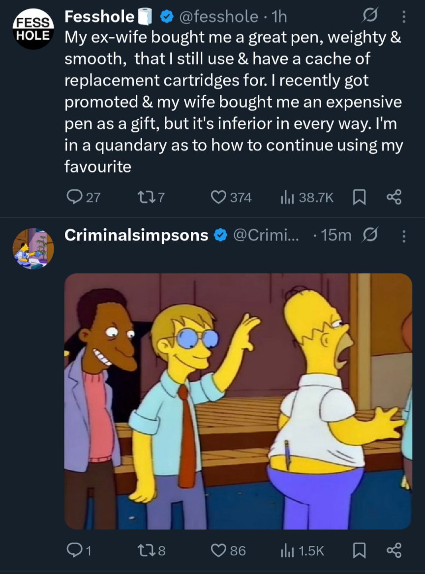 Clemfold's tweet photo. @fesshole Well twitter has one suggestion https://t.co/6obk090JpA