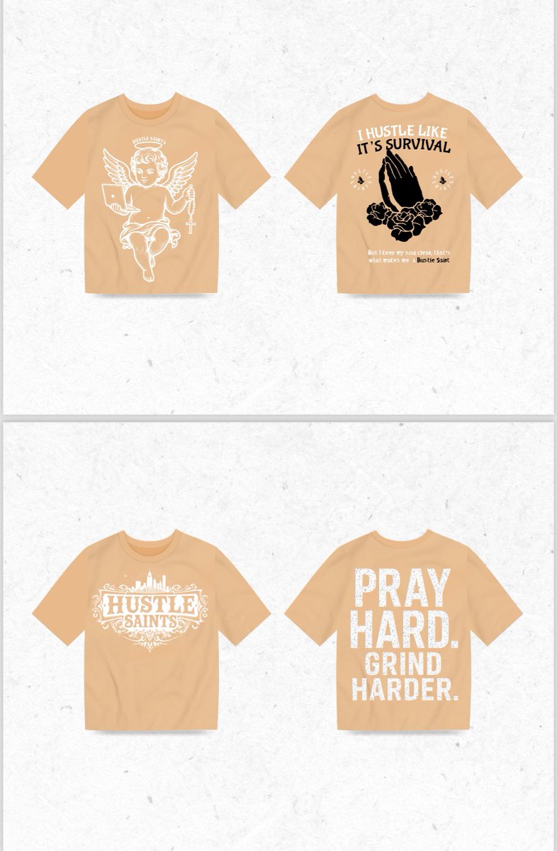 BIGDEE65611's tweet photo. Hustle Saints Where the Street Meets the Sacred

Hustle Saints was born from the belief that greatness comes from two places the grind and the grace. Our brand represents the people who hustle hard, chase purpose, and still carry God in their hearts every step of the way https://t.co/IvlMCeBDK8