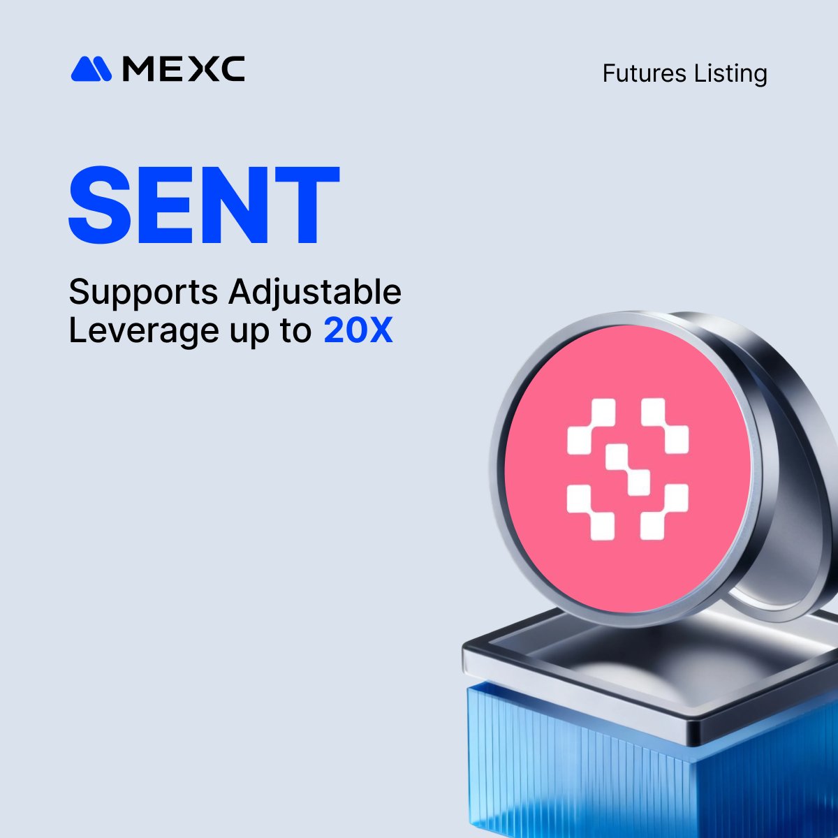 MEXCDerivatives's tweet photo. 🚀MEXC Futures Listing

‣ $SENT
‣ Start Time: Jan 22, 2026, 10:10 (UTC)

Trade $SENT 👉 https://t.co/UI0RkSJSs8 https://t.co/lpVCDlZujy