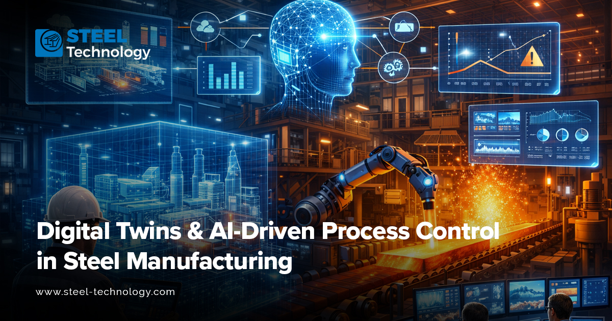 SteelTechnology's tweet image. 📊 Digital Twins + AI-Driven Process Control are transforming steel manufacturing!

Learn how smart systems &amp;amp; predictive analytics boost efficiency &amp;amp; Industry 4.0.

👉 steel-technology.com/articles/digit…

#DigitalTwins #AIInSteel #SmartManufacturing