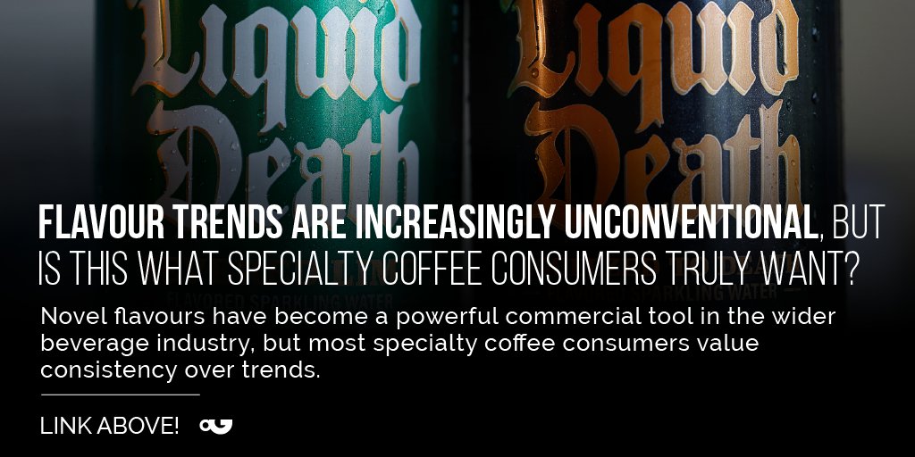 PerfectDailyG's tweet image. Novel flavours have become a powerful commercial tool in the wider beverage industry, but most #specialtycoffee consumers value consistency over trends.👉
perfectdailygrind.com/2026/01/unconv…