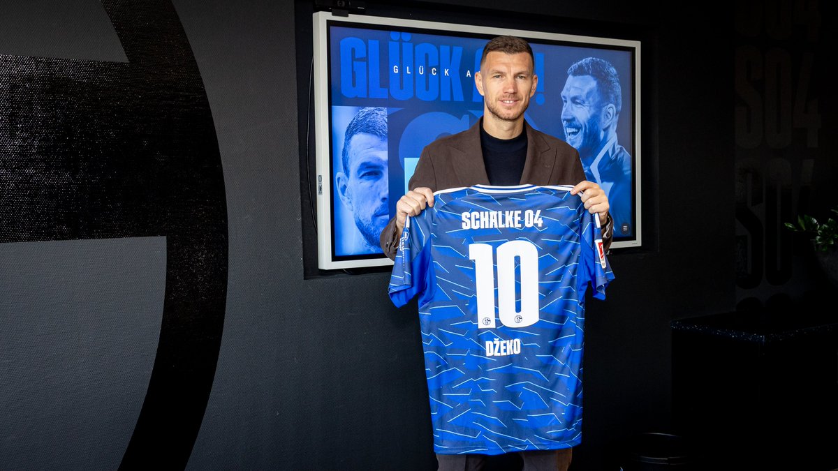 s04's tweet image. Verstärkung für den Angriff: Edin Džeko wechselt für den Rest der laufenden Saison zum #S04 🆕🎯

Willkommen auf Schalke, @EdDzeko! ⚒️

Mehr dazu hier
↪️ s04.de/Dzeko