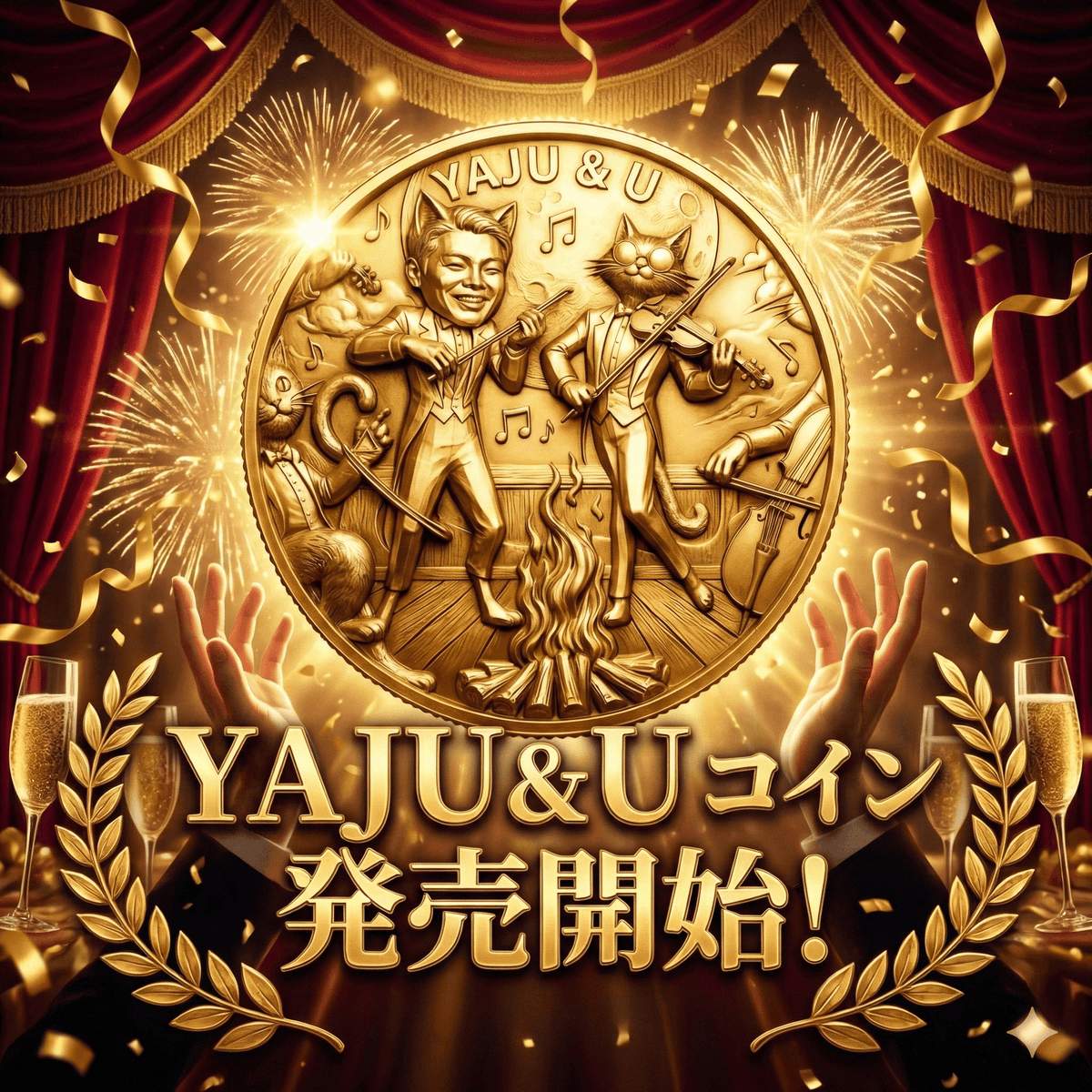 $YAJU&Uコイン tweet media