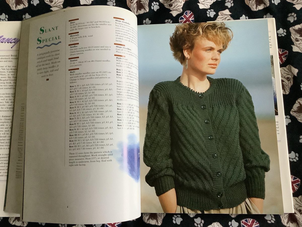 WatsonsVintage's tweet image. NEW LISTING - There are some AMAZING 80s knits in this 1988 First Edition Hardback copy of 'Nancy Vale's Knitwear' Book. 80s fashion at its very best! watsonsvintagefinds.etsy.com/listing/444533… #VintageBooks #80sFashion #KnittingPatterns #NancyVale