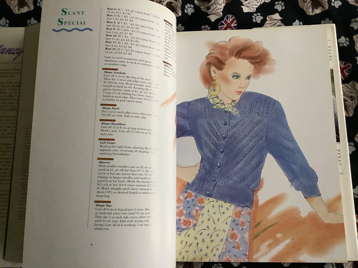 WatsonsVintage's tweet image. NEW LISTING - There are some AMAZING 80s knits in this 1988 First Edition Hardback copy of 'Nancy Vale's Knitwear' Book. 80s fashion at its very best! watsonsvintagefinds.etsy.com/listing/444533… #VintageBooks #80sFashion #KnittingPatterns #NancyVale