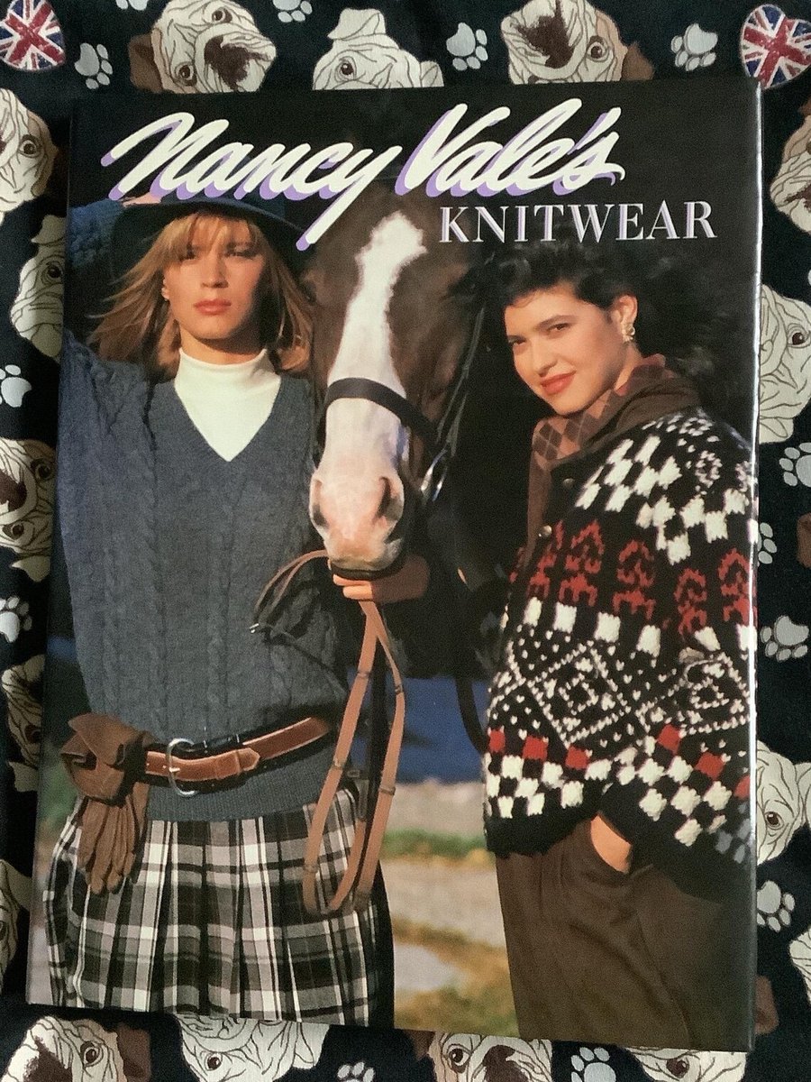 WatsonsVintage's tweet image. NEW LISTING - There are some AMAZING 80s knits in this 1988 First Edition Hardback copy of 'Nancy Vale's Knitwear' Book. 80s fashion at its very best! watsonsvintagefinds.etsy.com/listing/444533… #VintageBooks #80sFashion #KnittingPatterns #NancyVale