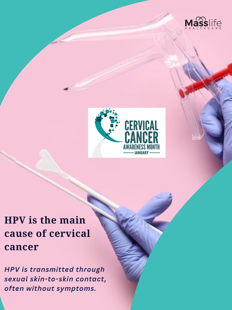 masslifeng's tweet photo. For #CervicalCancerAwarenessMonth, let's start with some of these facts.

#Masslifehmo #MasslifeHealthcare
#CervicalCancerAwareness https://t.co/p2C9iJfgdj