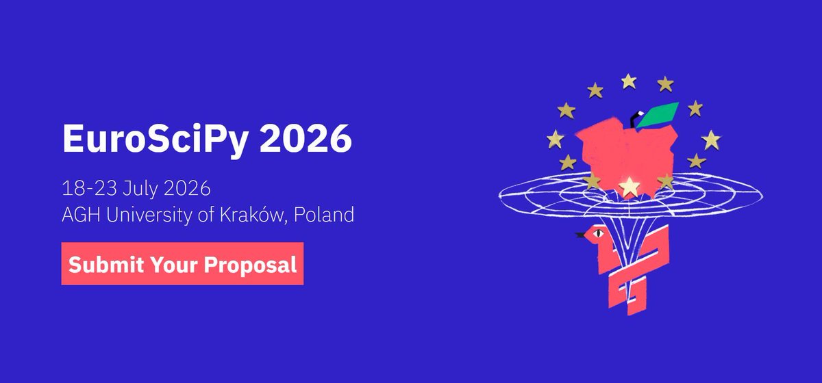 EuroSciPy tweet media