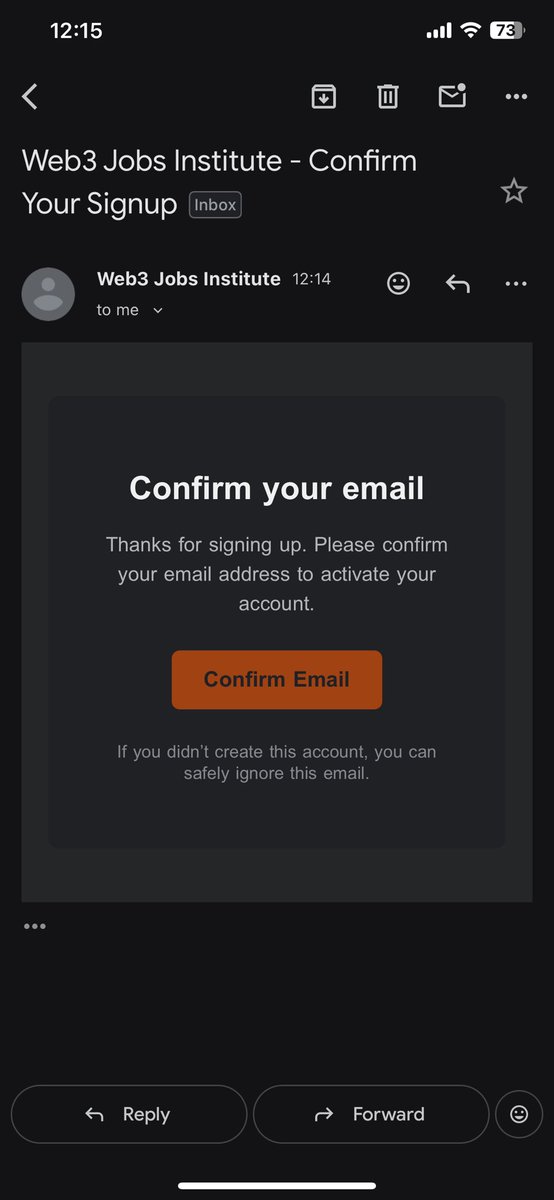 Sign Ups is Fixed and now Working 

Crossed 500 Signups already 

You can Signup now: web3jobsinstitute.careers/dashboard/scho…

Goodluck 💨