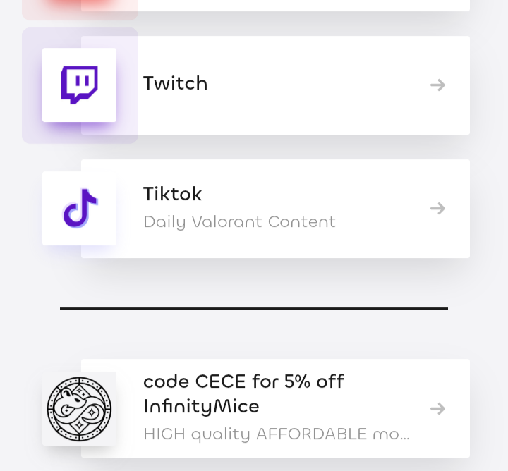 _redactedboi's tweet photo. @InfinityMiceco Then why is she still advertising her referral code in the link in her bio here https://t.co/uLKkksxPgb ? You guys need to do something quick https://t.co/F8K5soRDKt