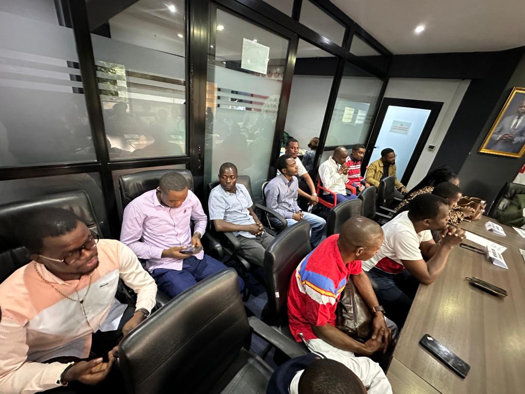 JeanEkila's tweet photo. Lors de la séance de travail de la FNJ de ce mercredi 21 janvier 2026, absent, le président des jeunes de l'UNC, le camarade @yvesnswal, est intervenu par téléphone et a appelé les coordonnateurs et chefs de département à se mobiliser pour préparer une grande activité à venir. https://t.co/bc0XdT3xDW