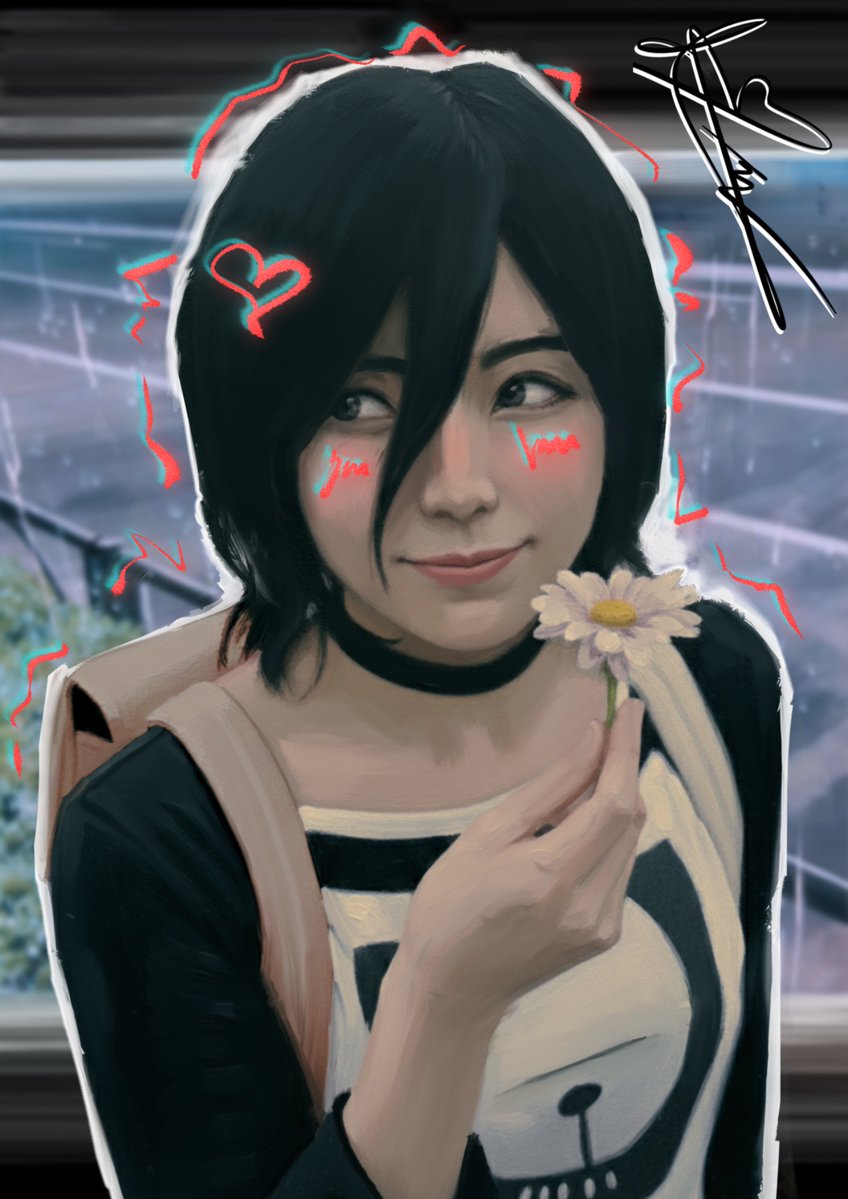 Miss reze with the flower. #chainsawman #reze #chainsawmancosplay #fanart