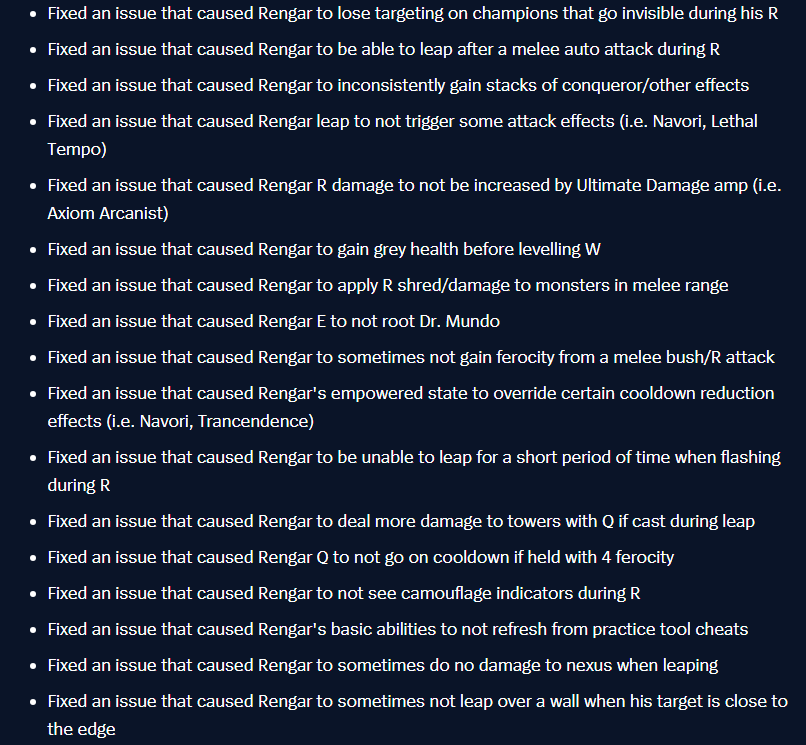 ItzIntegral's tweet photo. patch 26.1 &amp; 26.2 - combined bugfixes: 33
AND HE STILL HAS PASSIVE BUGS WHILE JUMPING ON PLANTS BTW XDDDDD @drewlevin 

(only blastcones reset passive timer, fruits n vision plants dont + if u jump on them sub 5s ur ferocity stackbar still disappears visually) https://t.co/ABoVPfFvV1