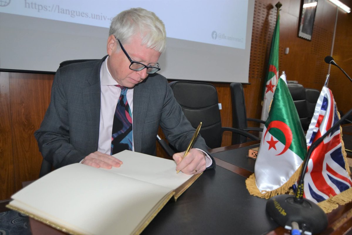 UK in Algeria tweet media