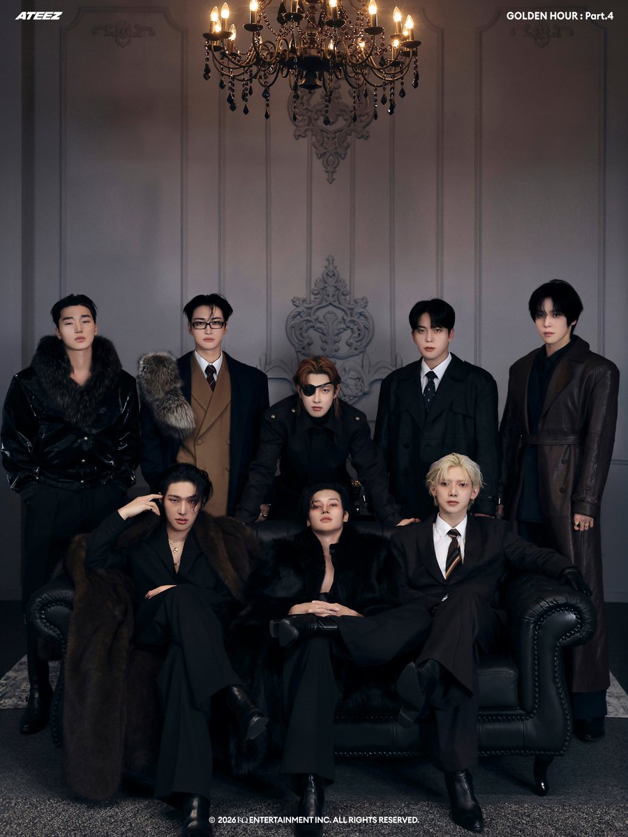 ATEEZofficial's tweet image. [📷] ATEEZ(에이티즈) GOLDEN HOUR : Part.4
Concept Photo 2

2026. 02. 06 2PM RELEASE

📎Pre-save/add: ateez.sng.to/golden-hour-pa…

#ATEEZ #에이티즈
#GOLDENHOUR #GOLDENHOUR_Part4 #Adrenaline