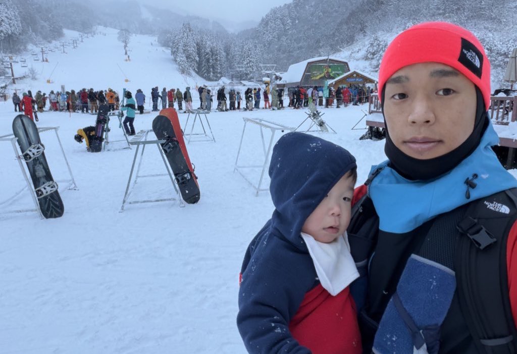 タケチャン タ҉ケ҉チ҉ャ҉ン҉ ❄️#パパスノー tweet media