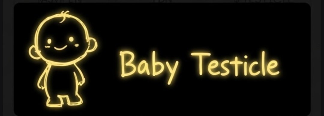 1000 X potential  Baby Testicle ( #btesticle)
$btesticle $testicle $sperm $fartcoin
#

CA;
7BdDJKrKdDQs4esf7uTWyqkaSrphjwtp5vZRmvwVpump