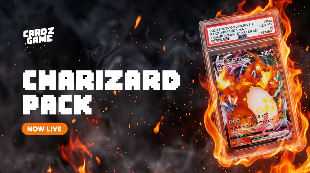 Debirth1024's tweet image. 全新喷火龙卡包来袭！

1:1对应日本秋叶原实体门店PSA评级宝可梦卡！

在Sui链加持下无限接近Web2级体验！

一切尽在 Jackson.io —— 旨在以公平、透明、奖励参与和强大的社区治理为特征打造的全球性的GameFi生态系统！

#Jacksonio #SharkzHub