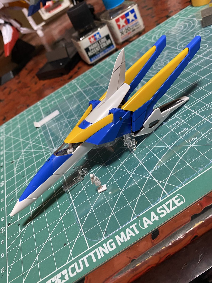 MGV2できた！
これから地獄のデカール貼り