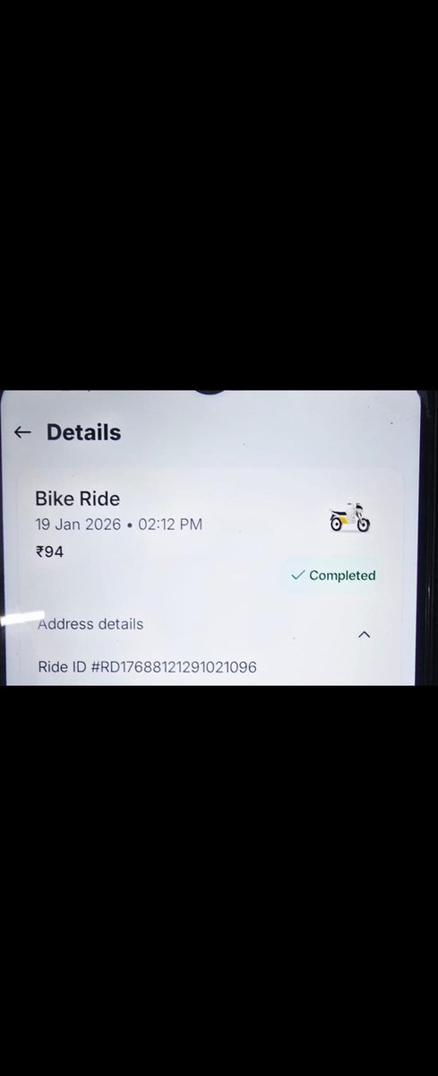 NExpoter's tweet photo. @rapidobikeapp 
The driver was in drunken state and was behaving very inappropriately.  Trying to talk to customer care team but unable to connect for last 2-3 days. It's very serious concern for a lady commuter and that too on open bike ride https://t.co/AqEh92PIac