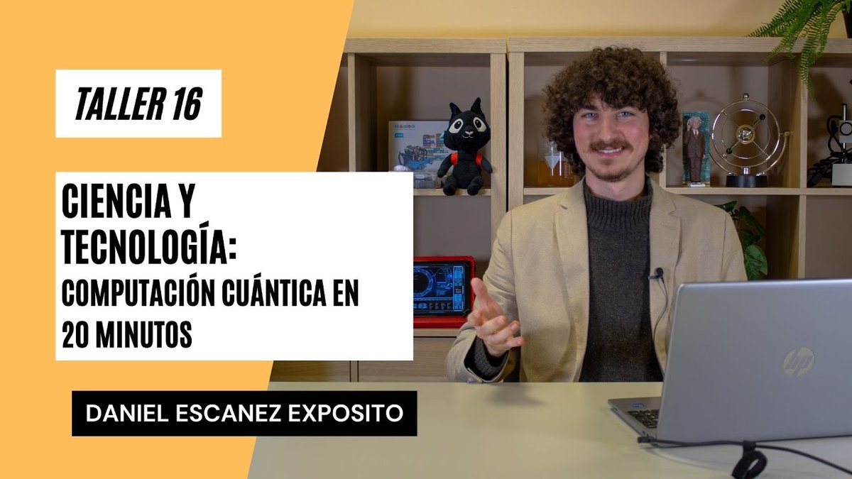 "Computación cuántica en 20 minutos" es el título de uno de los capítulos de la serie divulgativa y educativa #Laboratoriovirtual

Con Daniel Escánez Expósito, investigador de CryptULL de la <a href="/ULL/">Universidad de La Laguna</a> 👉 youtu.be/Qh2oYNfloi8?si… 

<a href="/AytoArona/">Ayuntamiento Arona</a> <a href="/FundacionDISA/">Fundación DISA</a> <a href="/FECYT_Ciencia/">FECYT</a>