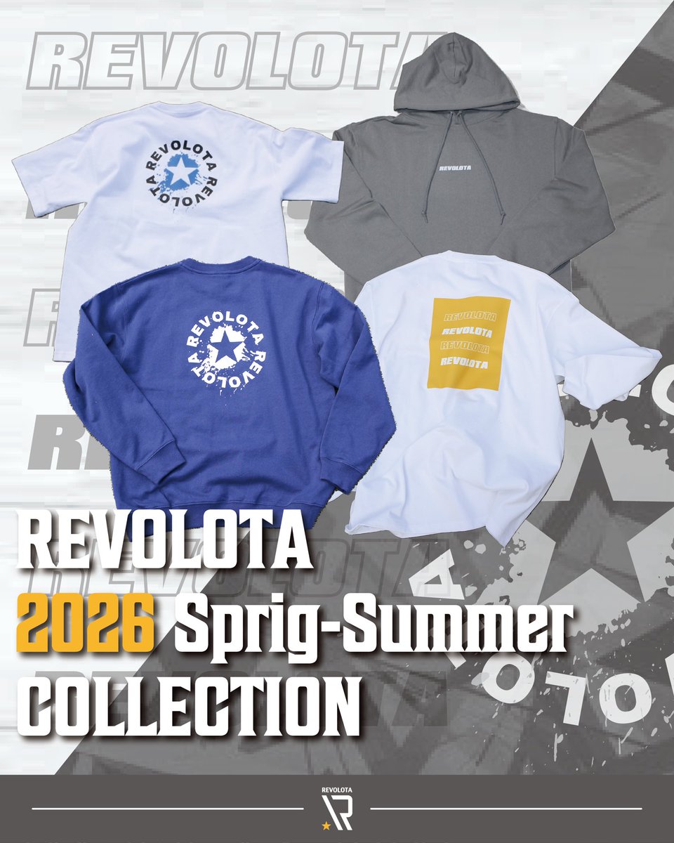 sy_revolota's tweet photo. #REVOLOTA 2026
Spring / Summer COLLECTION
🔥🔥発売開始🔥🔥
【【2週間限定での予約販売】】
🔻Check it 🫵💥
https://t.co/5r7PeDIphI https://t.co/IYqzpons1w