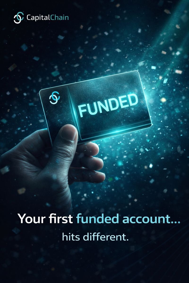 alif_v4's tweet image. Your first funded account really hits different.

At Capital Chain we don’t just fund traders we back discipline, patience, and consistency.
A safe, sustainable environment where serious traders grow with the ecosystem.

This is where execution meets opportunity.

👥 Follow us…