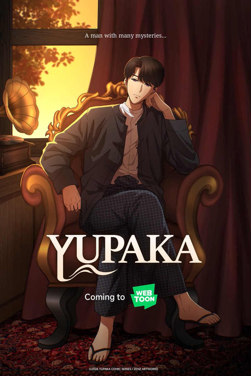 ZenZartz's tweet photo. "His gaze, his eyes... they aren't like the others. There is something hauntingly mysterious about them..."

"YUPAKA" Comic Series is coming to Webtoon!

#ရူပကာ #yupaka https://t.co/R4oWM3zDa1