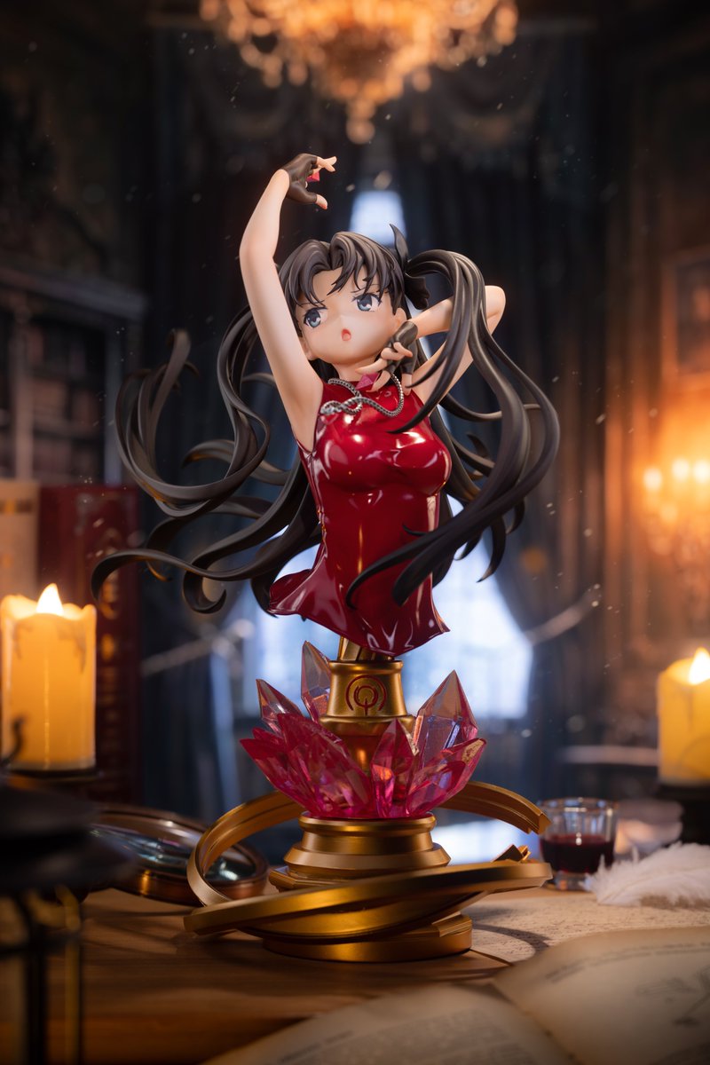 Errrgo_'s tweet photo. 『遠坂凛 胸像』完成しました！

WF2026冬に出展予定です。（2026/2/8）

卓番 5-28-01 @DXmodeler 

原型 私 @Errrgo_

塗装 碎喵 @psdlmiao

撮影 薯条Twilight @shutwilight1651

価格 25000 円   1/4 全高 290mm 

#遠坂凛 #とおさかりん #Fate #原型師 #WF2026W #ワンフェス #ワンフェス2026冬 https://t.co/h1lcNcjQQu