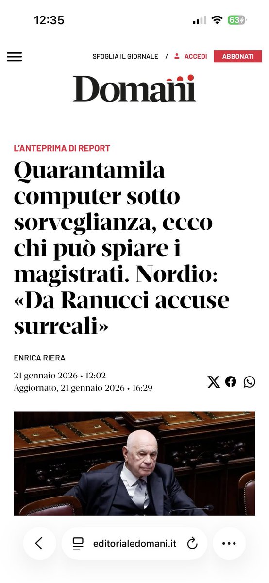 Puttanate buone per abbindolare chi non abbia un minimo rudimento di informatica (il 90% abbondante dell’elettorato).
Ossia l’elettorato tipico dei #5scemi e di villa arzilla che vota #PD perché lo ha sempre fatto per cinquant’anni.

Campagna elettorale sull’ignoranza.
#Sisepara
