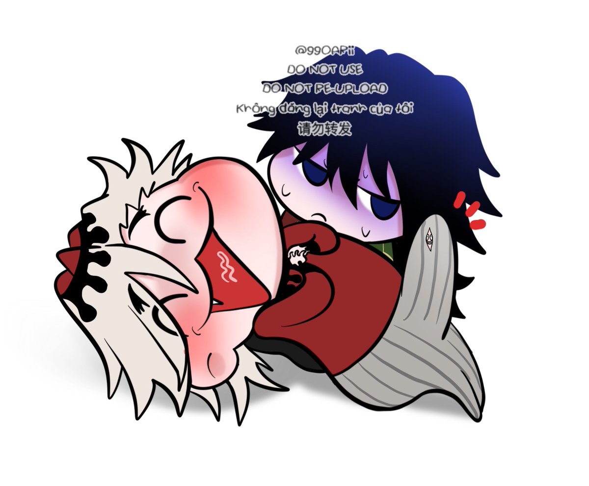 99OARii's tweet image. Doma : Giyuu~ give me a little comfort, please~? 

#โดมะกิยู