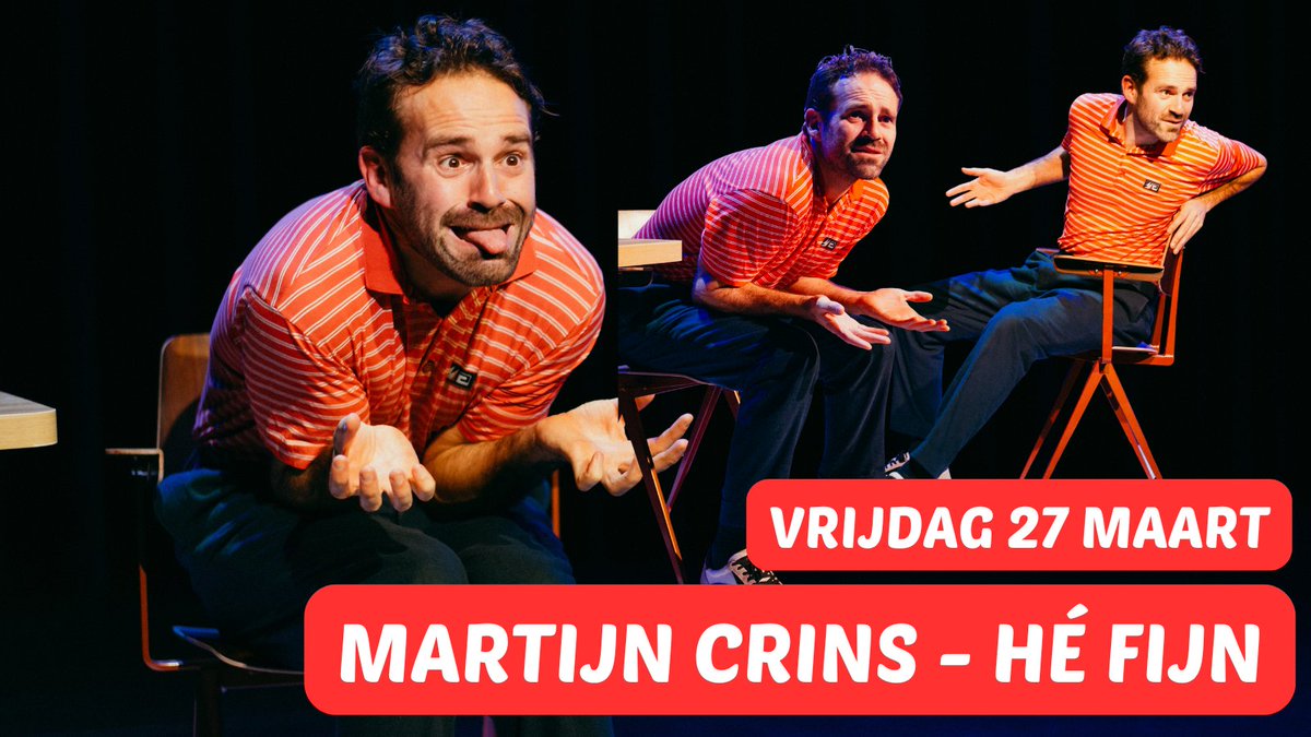 Martijn Crins: Hé Fijn - Kulturhus Denekamp