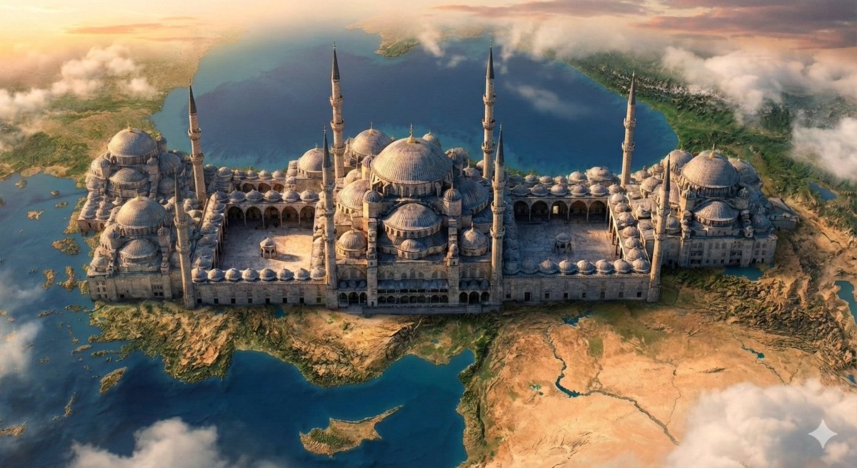 Bence komple böyle cami yapalım ülkeyi. Hiç cami yok ülkede. sokaklarda falan namaz kılıyoruz.