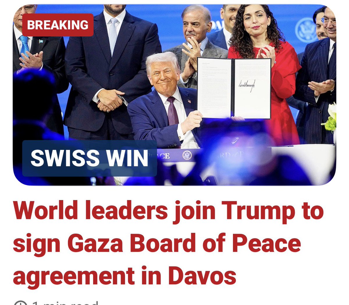 AINDT1's tweet photo. The reason many people are deranged by what Trump does is that they have been brainwashed into believing “This is just the way the world is, it’s always been full of wars and death, criminals running free.”
They don’t understand that it can be different. Making changes this historic is not easy, but our President is willing to do the hard work that’s necessary for this change.