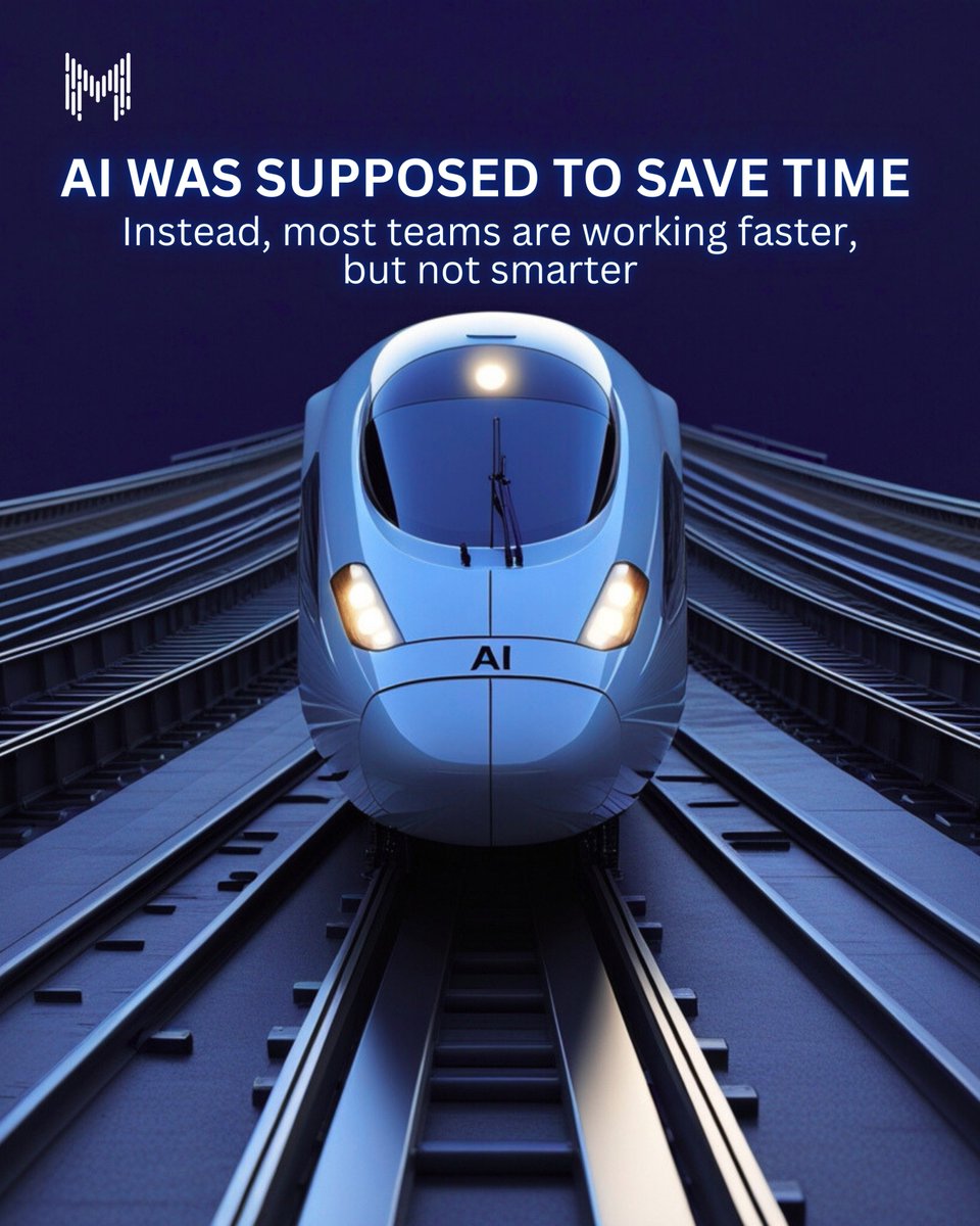 Mkaits_Tech's tweet photo. AI didn’t fail most teams.
Expectations did.

Automation can’t fix unclear workflows.
Dashboards can’t replace ownership.
And speed doesn’t matter if direction is missing.

#WorkflowDesign #ProcessFirst #SmartAutomation #ScalingTeams #ModernWork #mkaitstechnologies https://t.co/QR0zqJwVCl