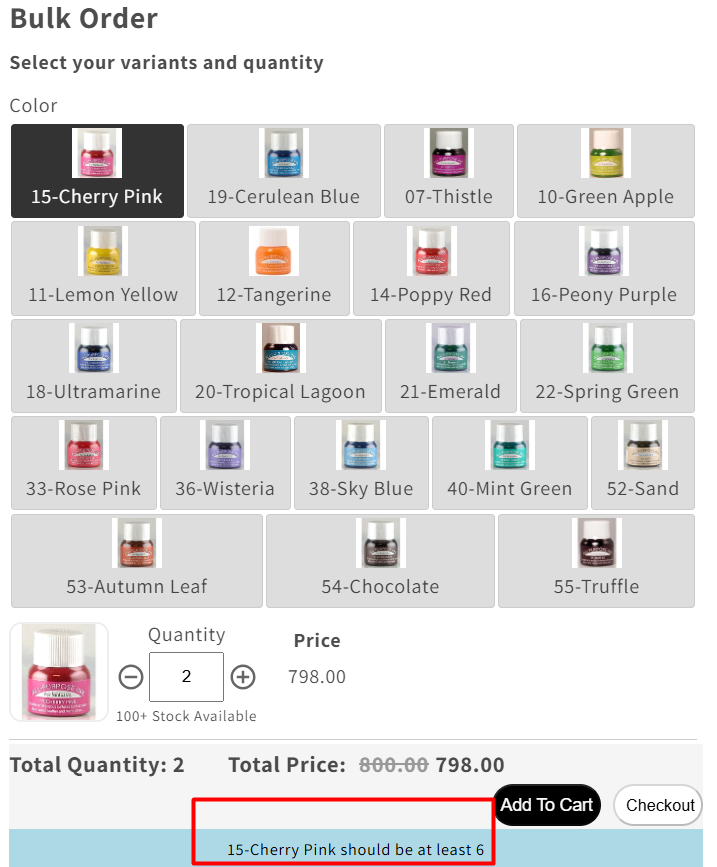 Prevent overselling before it happens 🚫
With MultiVariants, you can set limits per variant option—color or size—so customers only buy what’s actually in stock.
Less confusion, better inventory control. 📦
#MultiVariants #InventoryControl #ShopifyApp #EcommerceTools